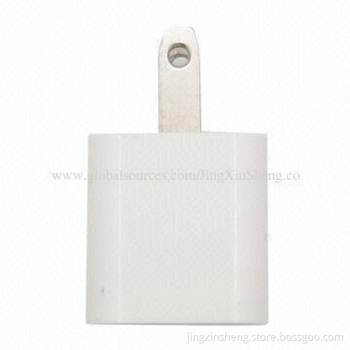 1A Mini USB Travel Adapter for iPhone and Other Mobile Phones, with 12 to 24V AC Input Voltage
